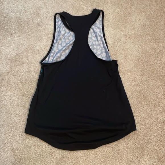 Adidas Black and Red Patterned Tank Top Collab with Farm Rio - Picture 3 of 3
